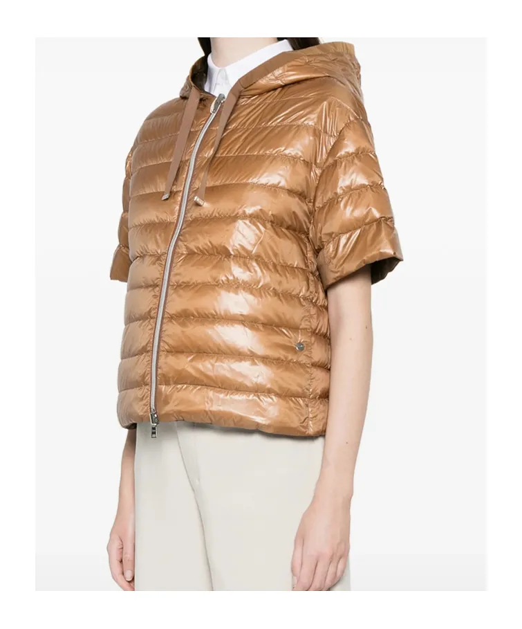 Short-Sleeved Reversible Down Jacket