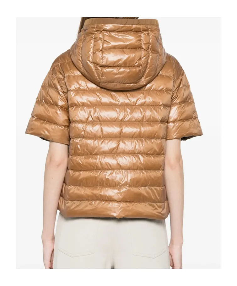 Short-Sleeved Reversible Down Jacket