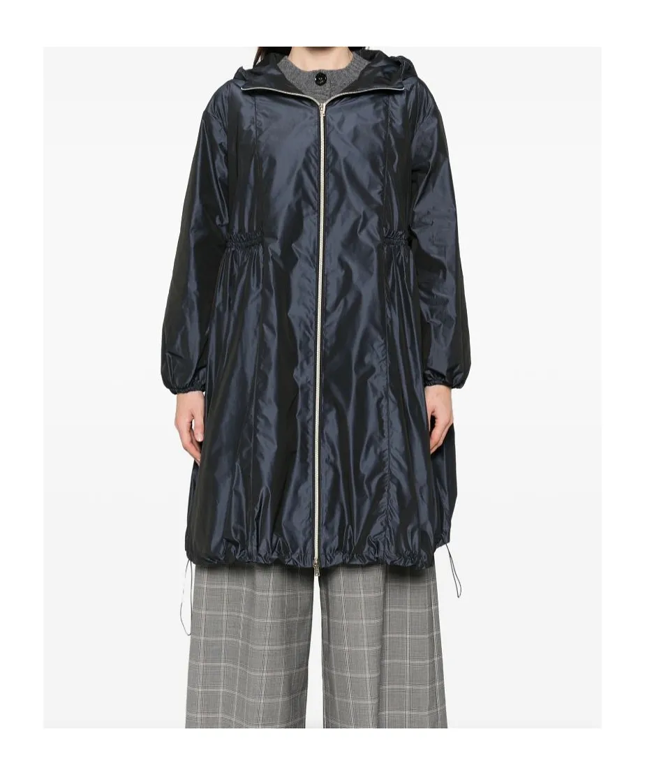 Herno Zip-Up Hooded Coat