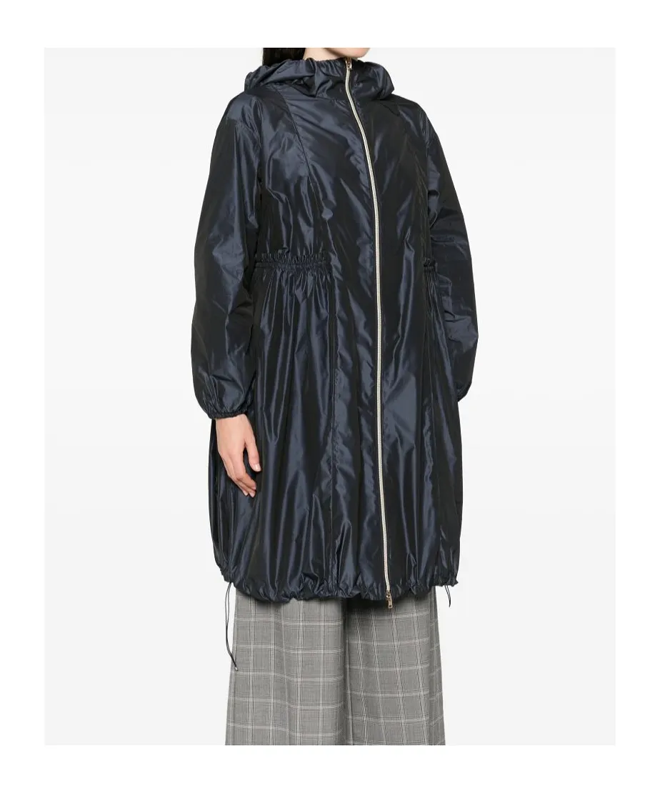 Herno Zip-Up Hooded Coat