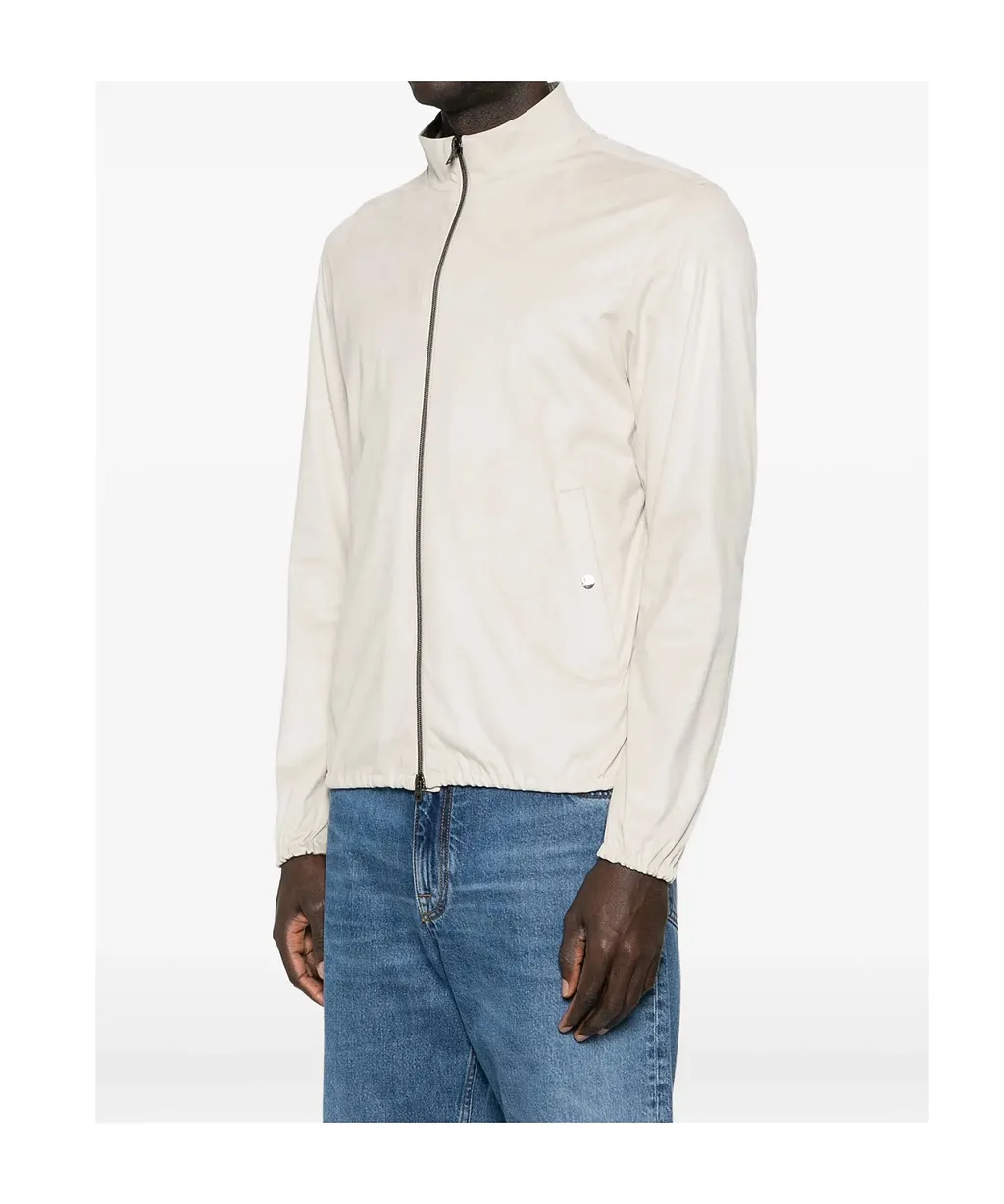 Zip-Up Long-Sleeve Jacket