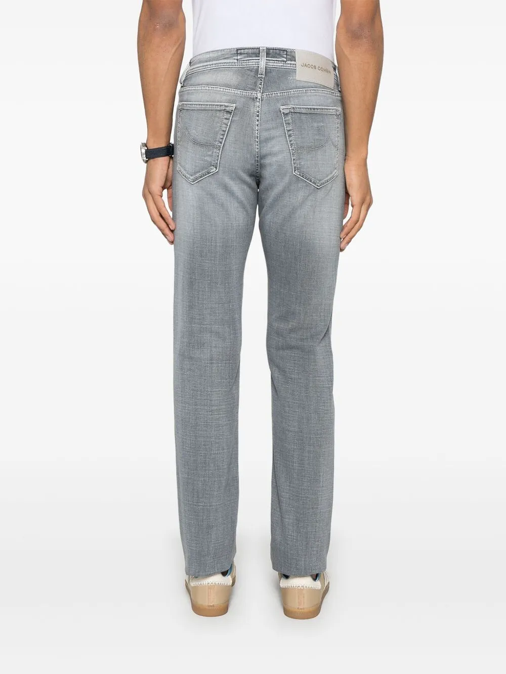 Jacob Cohen Logo Patch Jeans