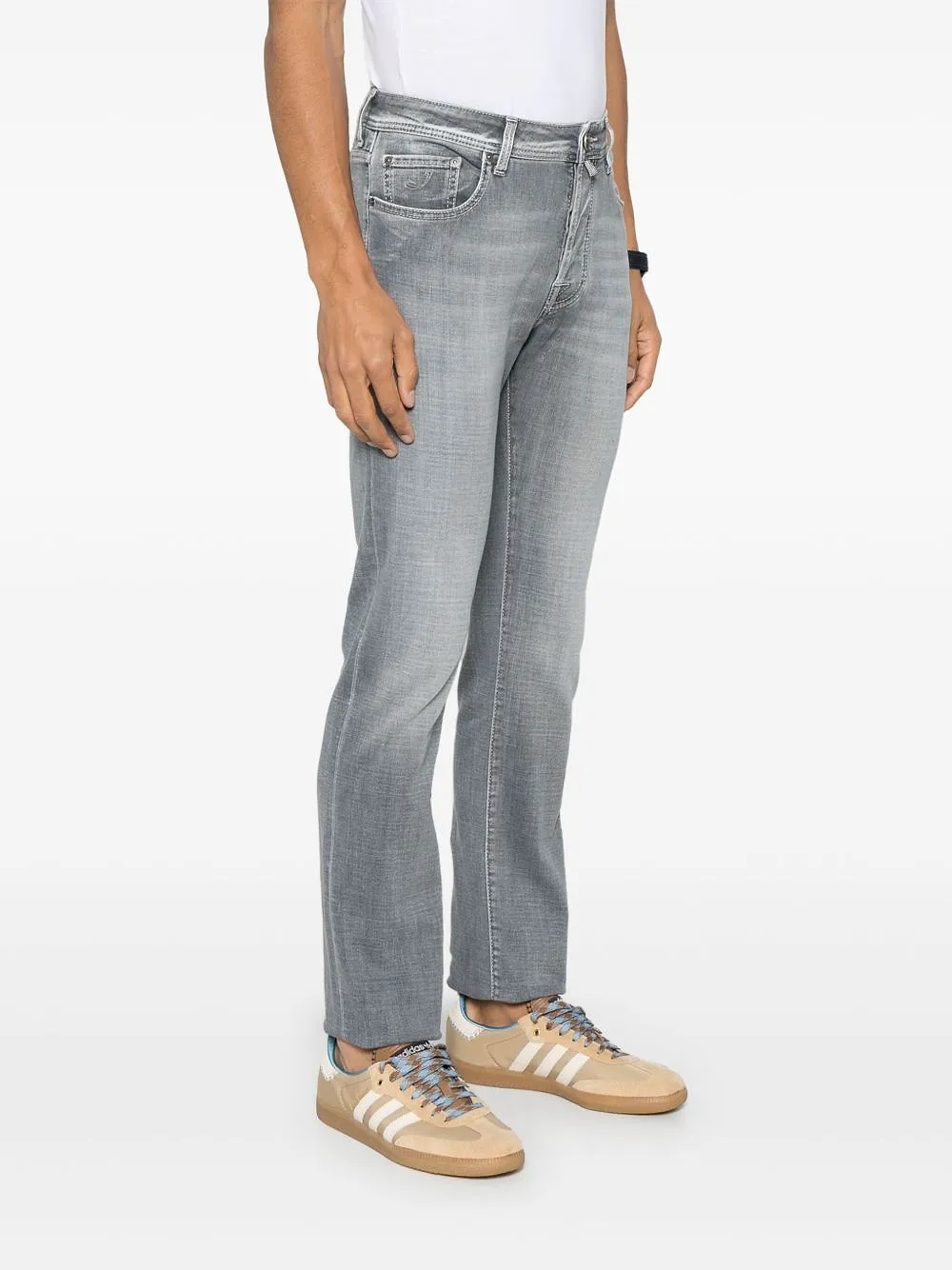 Jacob Cohen Logo Patch Jeans
