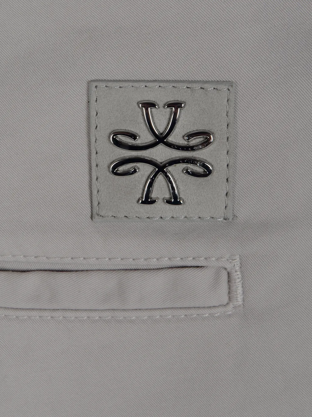 Jacob Cohen Logo Patch Tapered Trousers