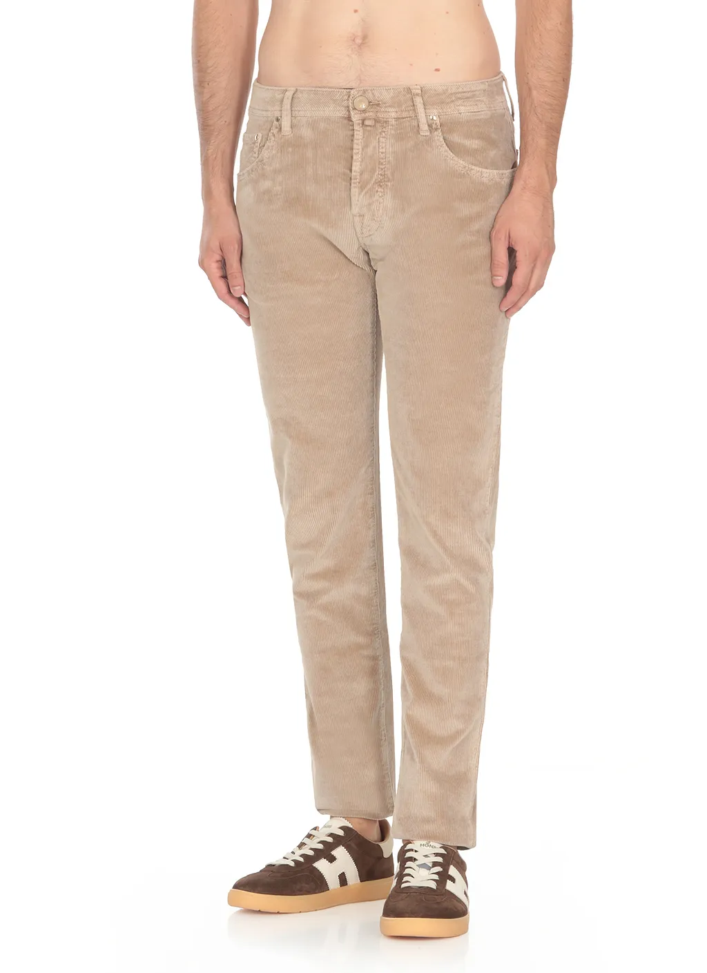 Jacob Cohen Nick Slim-Fit Corduroy Trousers