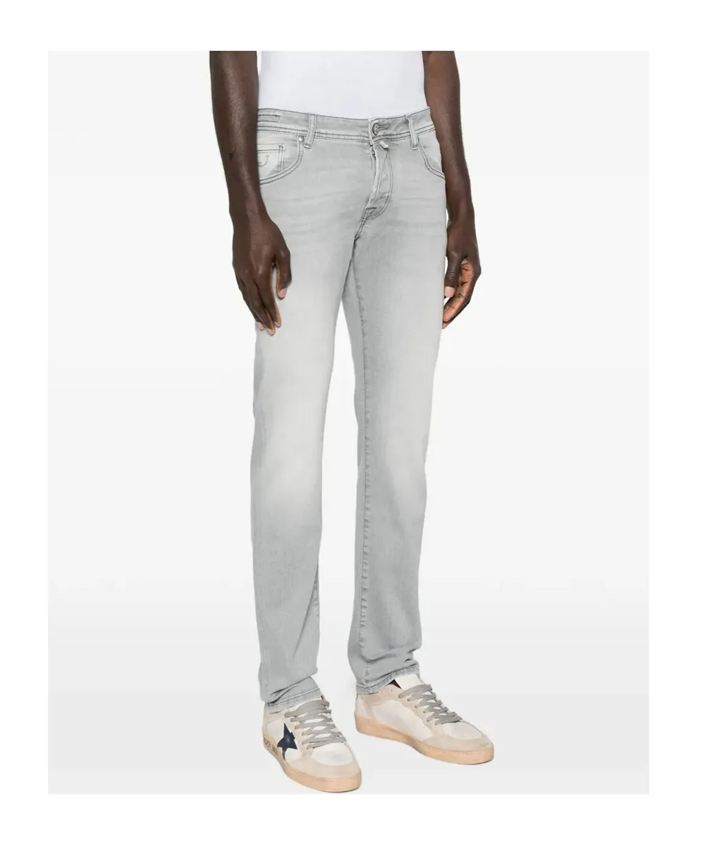 Nick Button Denim Jeans