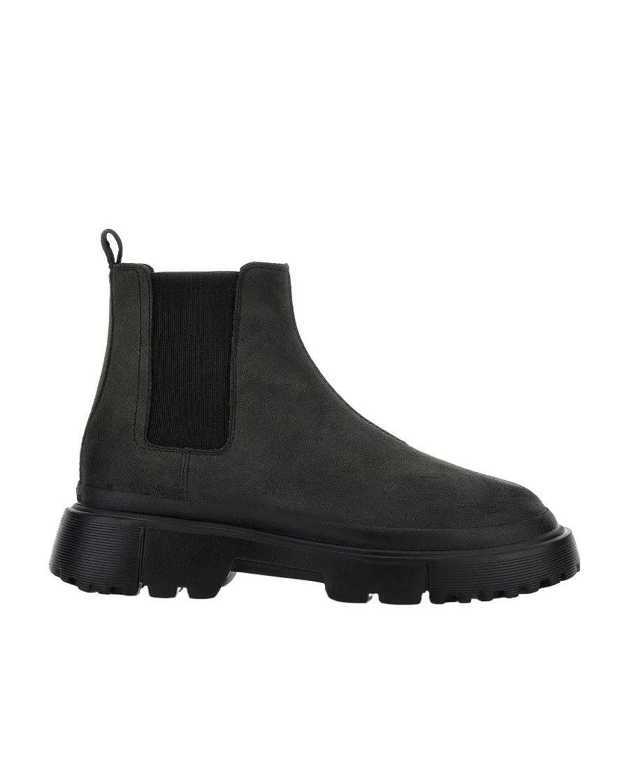 Hogan Chelsea Round-Toe Boots