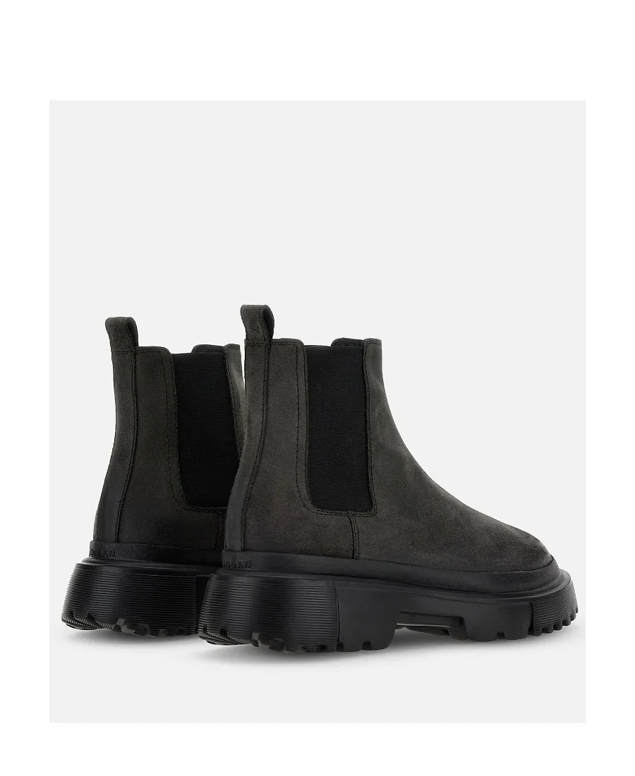 Hogan Chelsea Round-Toe Boots