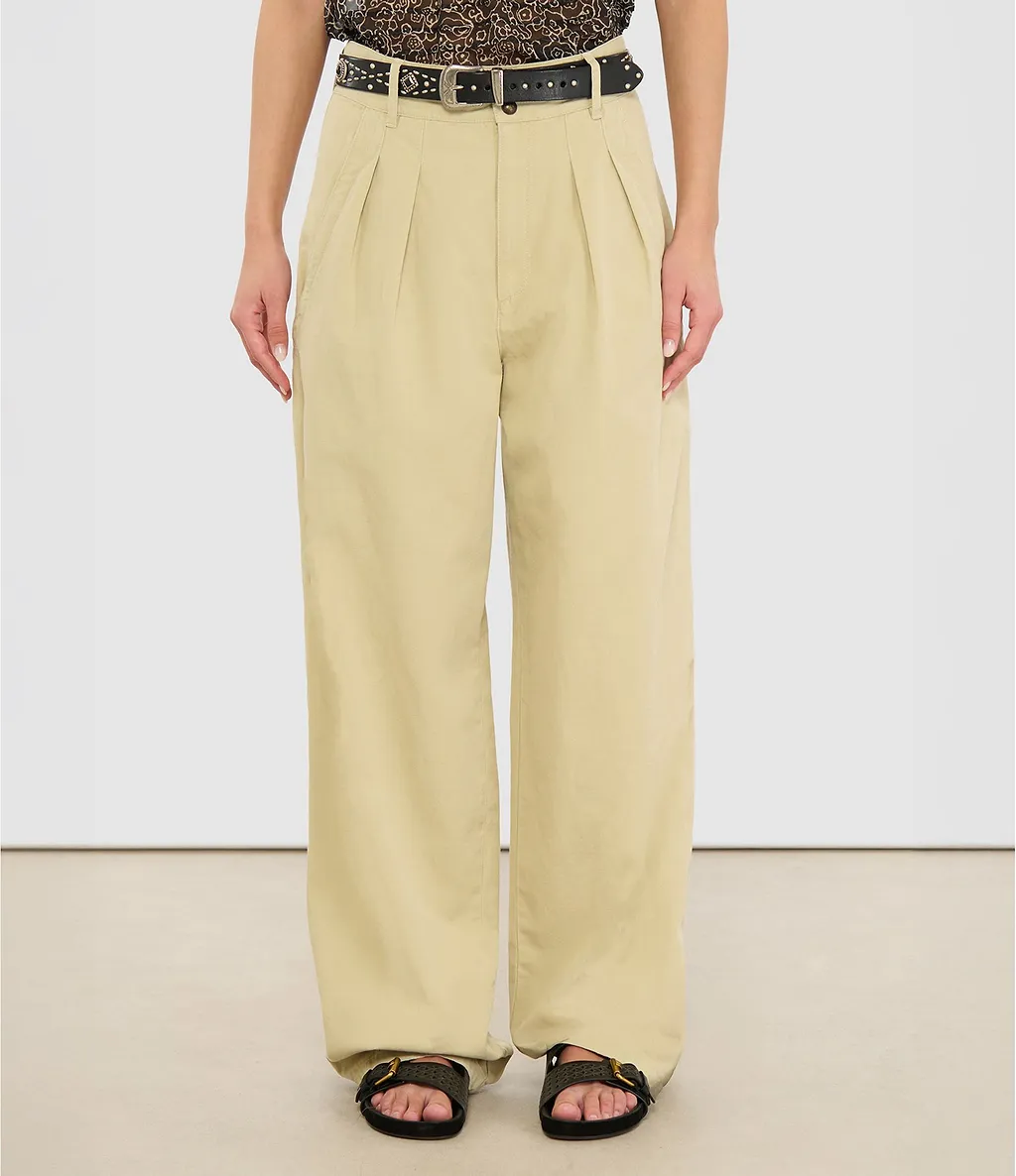 Isabel Marant ÉToile Nadine Pleated Trousers