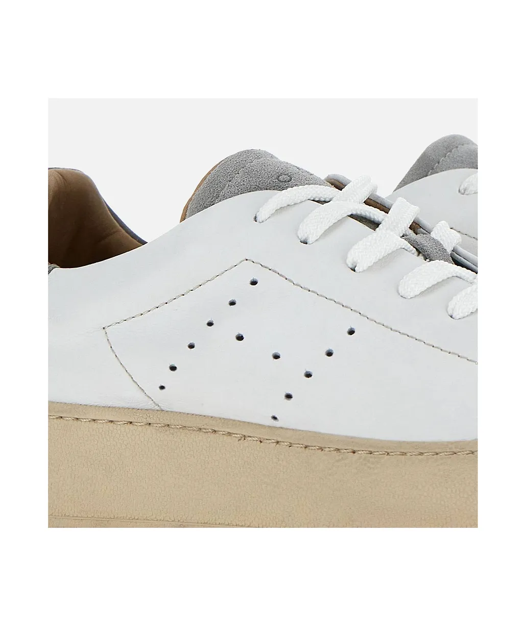 Hogan H672 Round Toe Lace-Up Sneakers