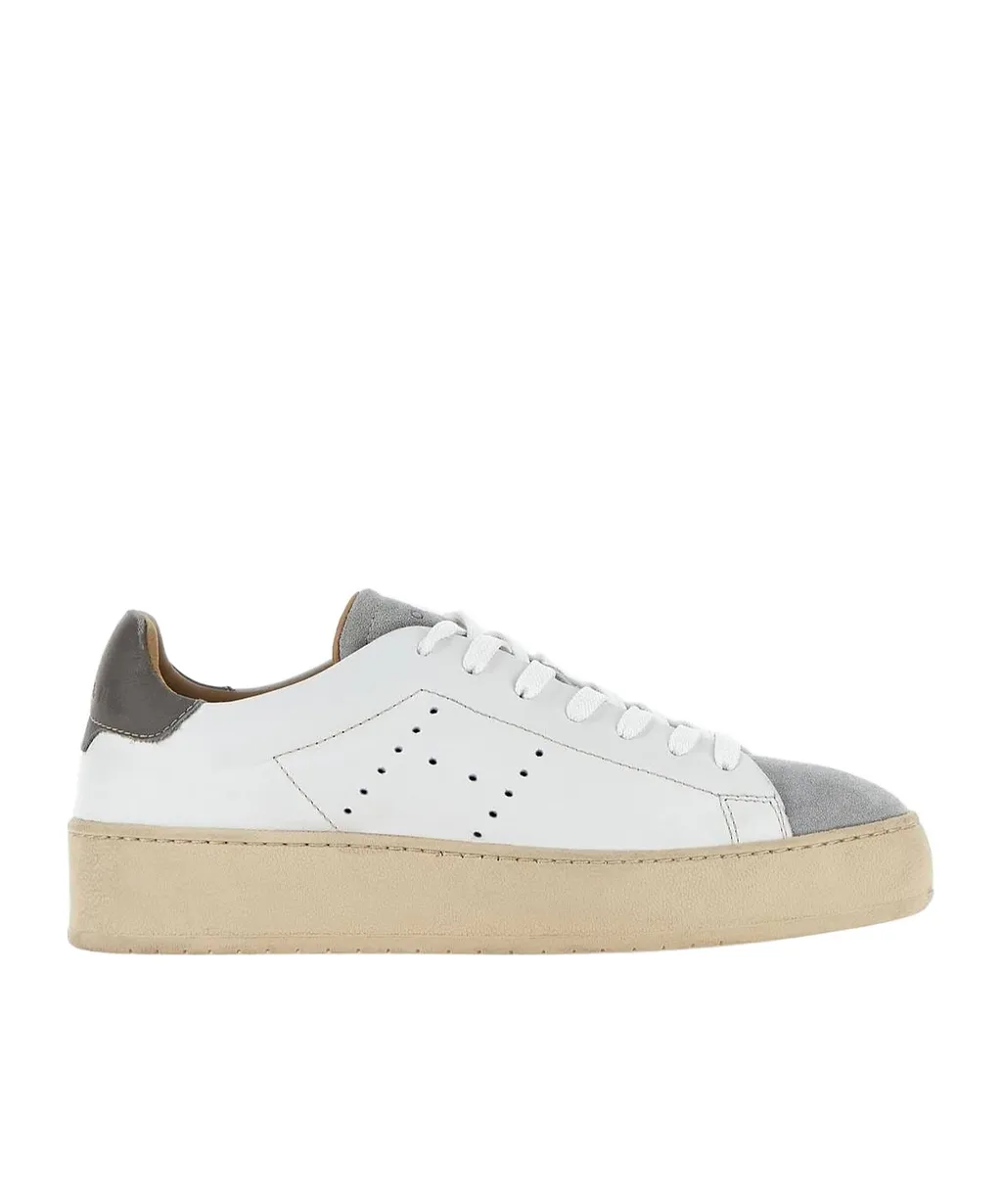 Hogan H672 Round Toe Lace-Up Sneakers