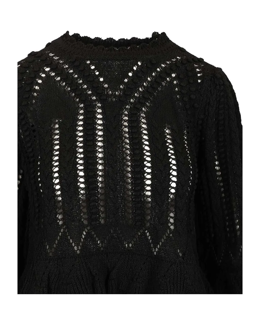 Isabel Marant ÉToile Norma Open-Knit Top