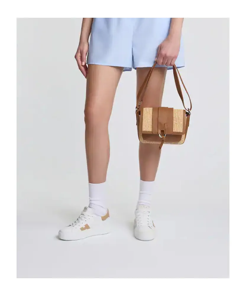 Hogan Logo Patch Lace-Up Sneakers