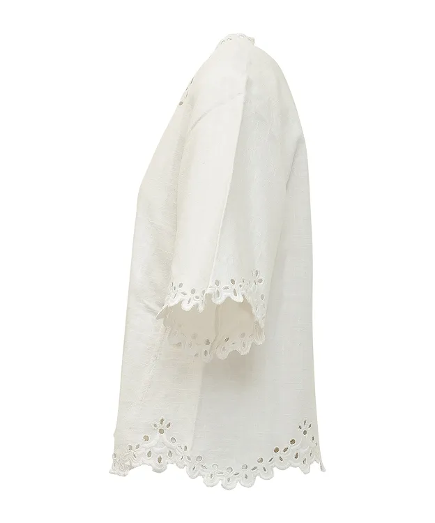 Isabel Marant Shana Broderie Tunic Top