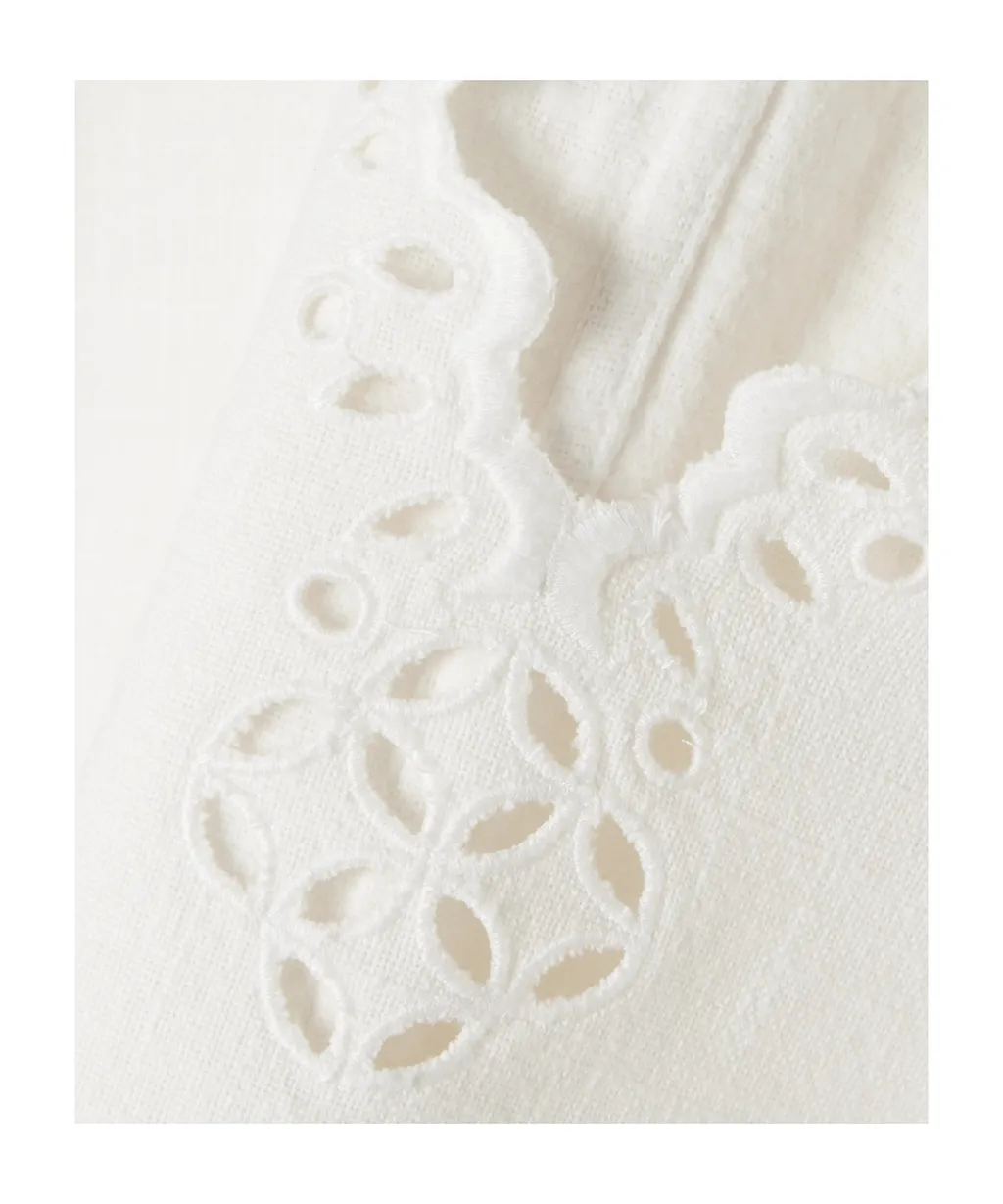 Isabel Marant Shana Broderie Tunic Top