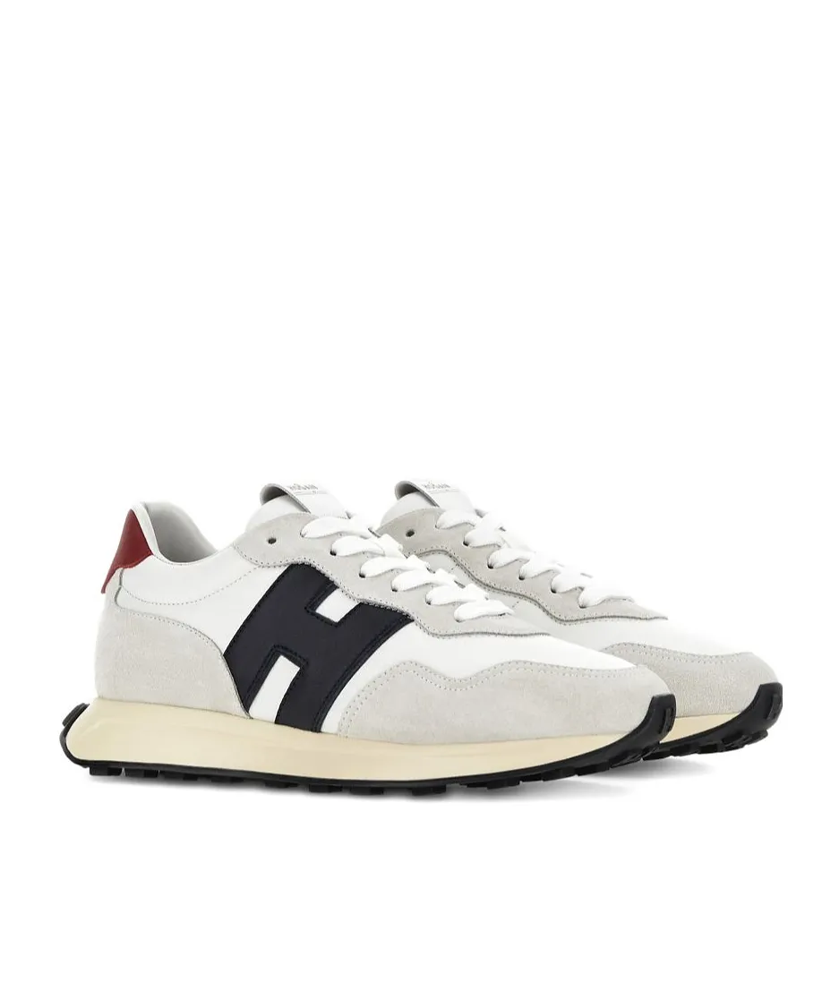 Hogan Low Top Lace Up Sneakers