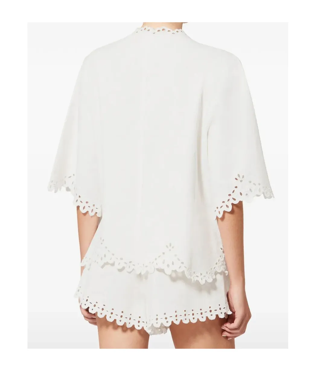 Isabel Marant Shana Broderie Tunic Top