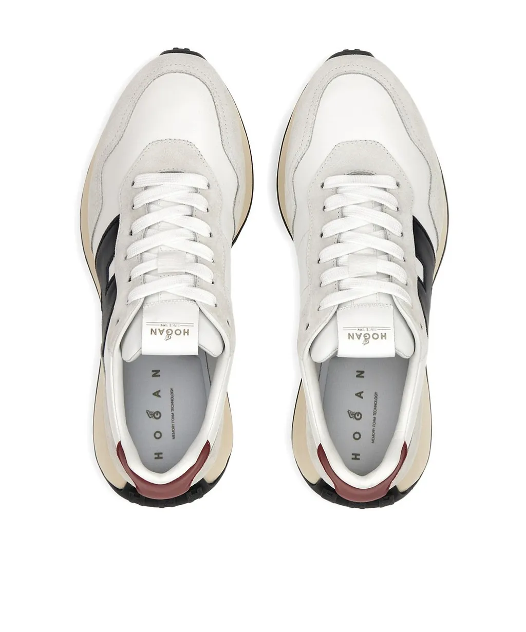 Hogan Low Top Lace Up Sneakers