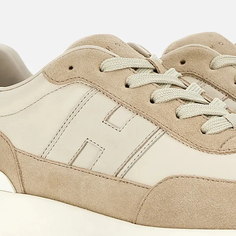 Hogan Panelled Low-Top Sneakers