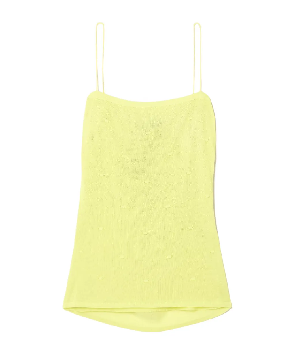 Jacquemus Draped Polka-Dot Motif Tank Top