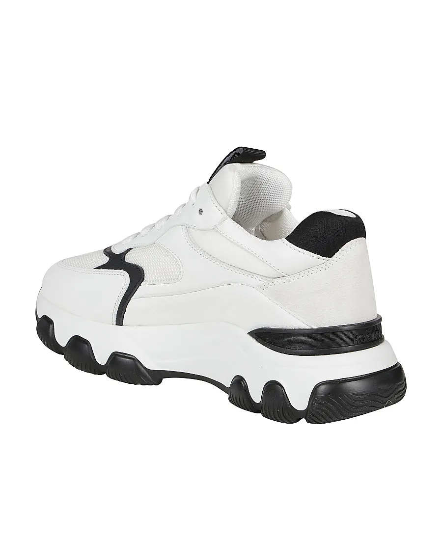 Hogan Logo Detailed Lace-Up Sneakers