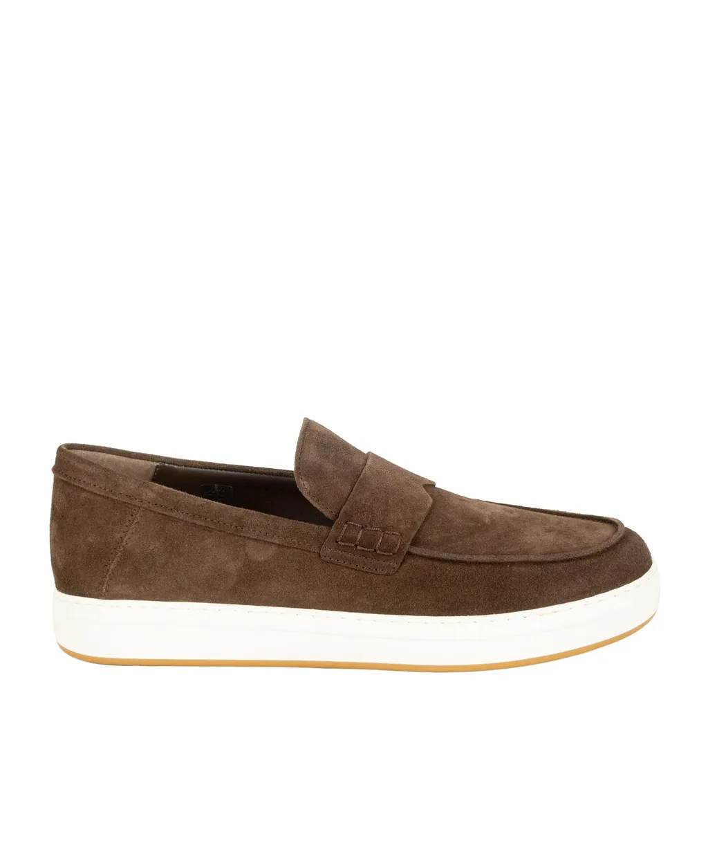 Suede Loafers