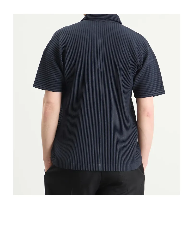 Homme Plissé Issey Miyake Pleated Polo Shirt