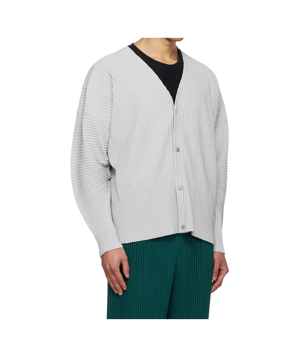 Homme Plissé Issey Miyake V-Neck Cardigan