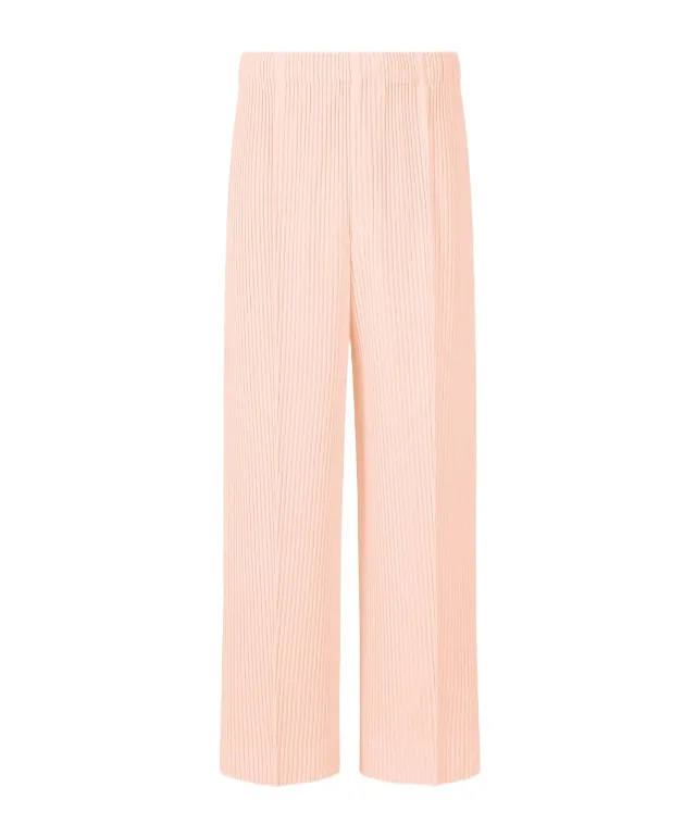 Homme Plissé Issey Miyake Wide Leg Pleated Pants