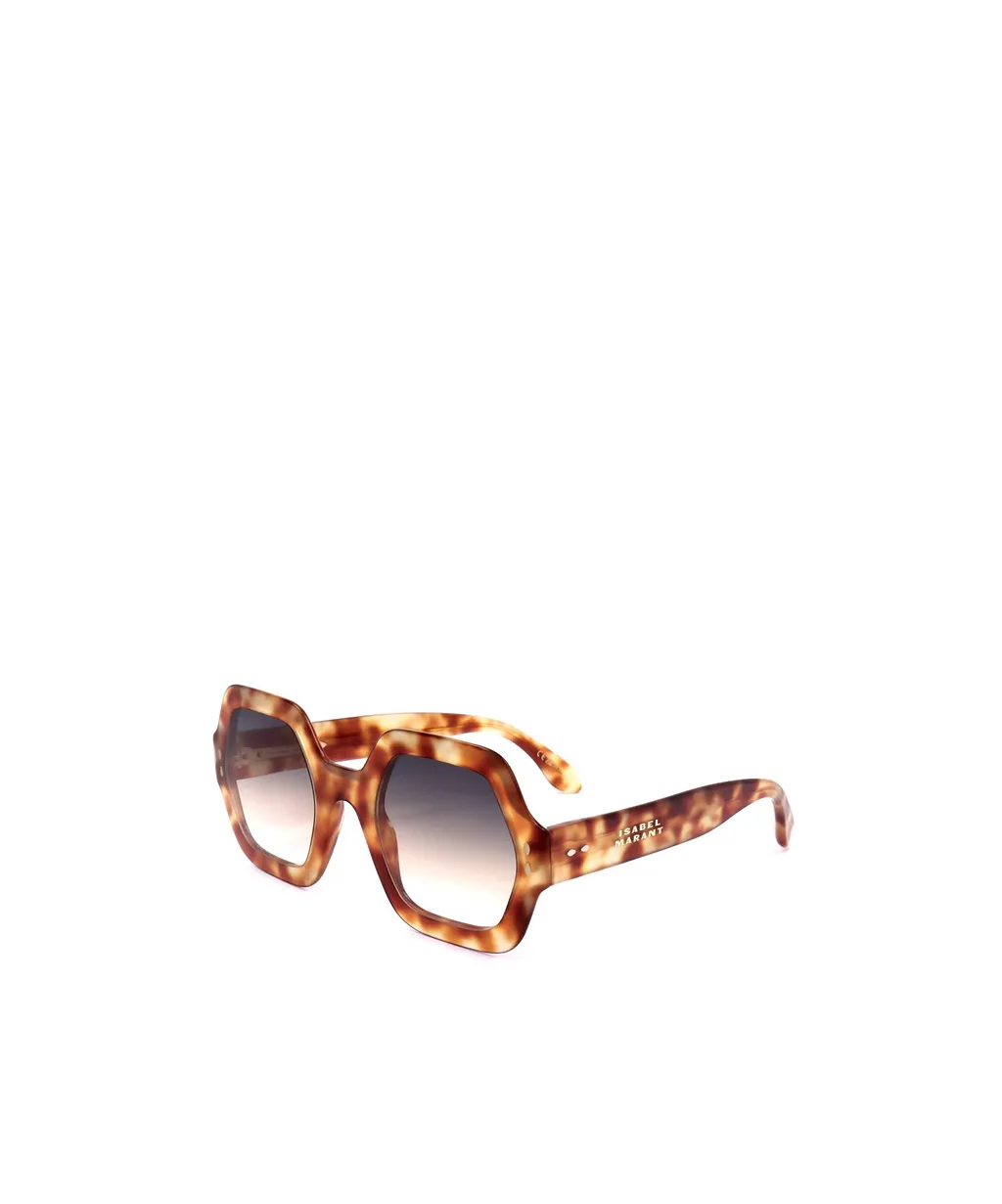 Isabel Marant Hexagonal Frame Sunglasses