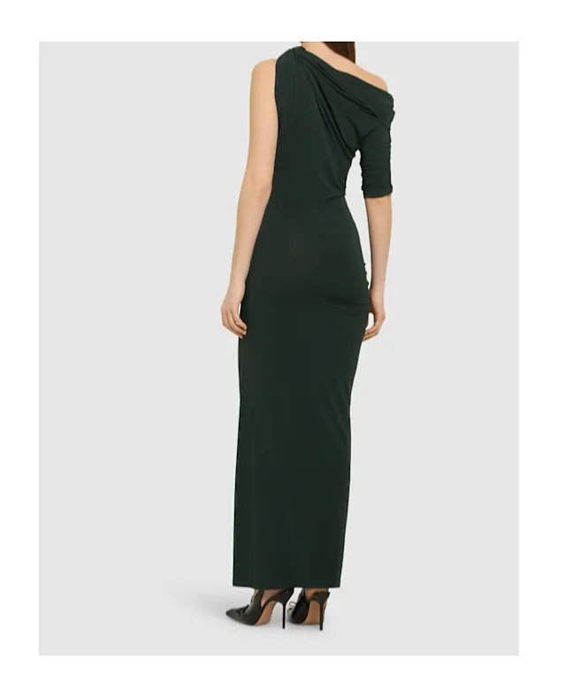 La Robe Drapeado Long Dress