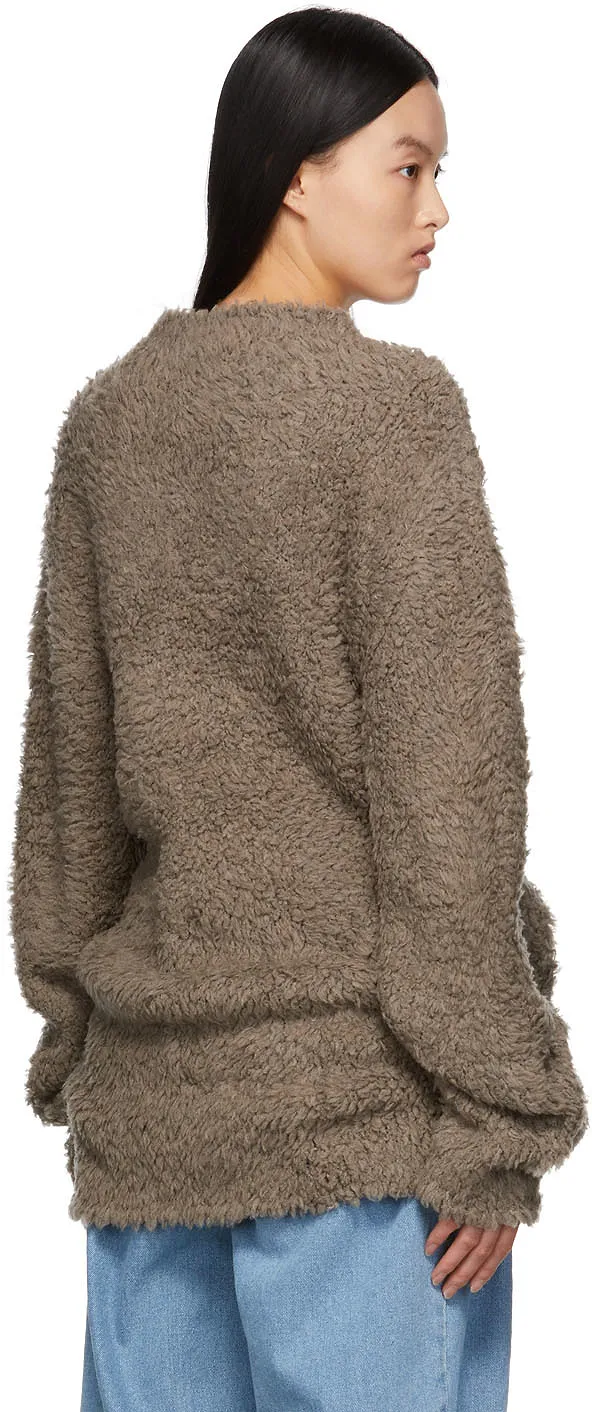 Logo Round-Neck Knitted Sweater