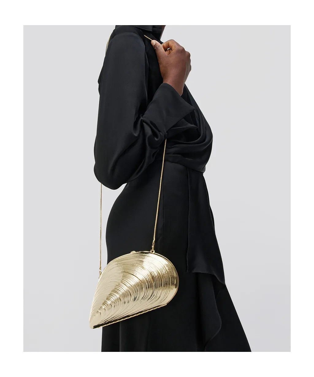 Bridget Shell-Shapped Clutch