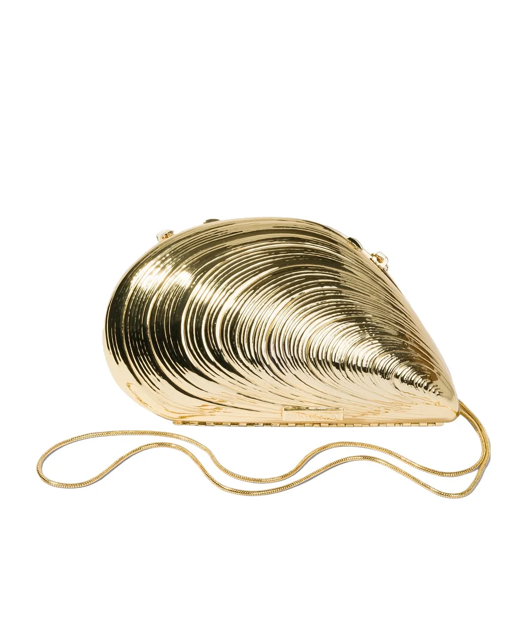 Bridget Shell-Shapped Clutch