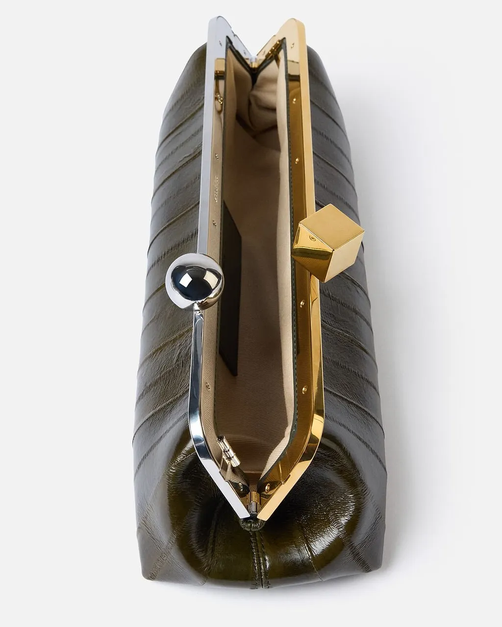 Long Buckle Clutch