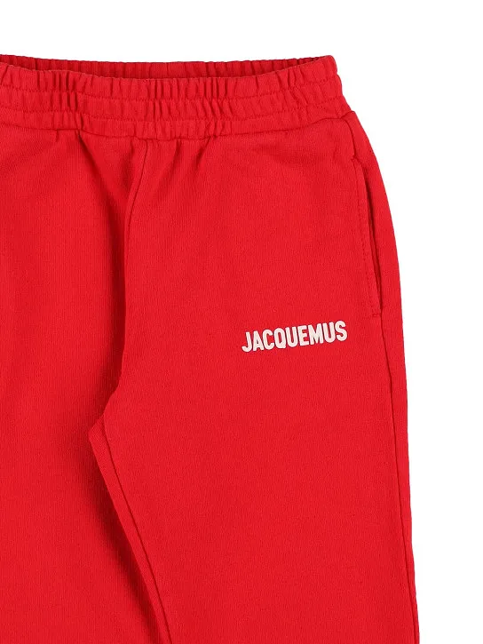 Logo Print Cotton Sweatpants