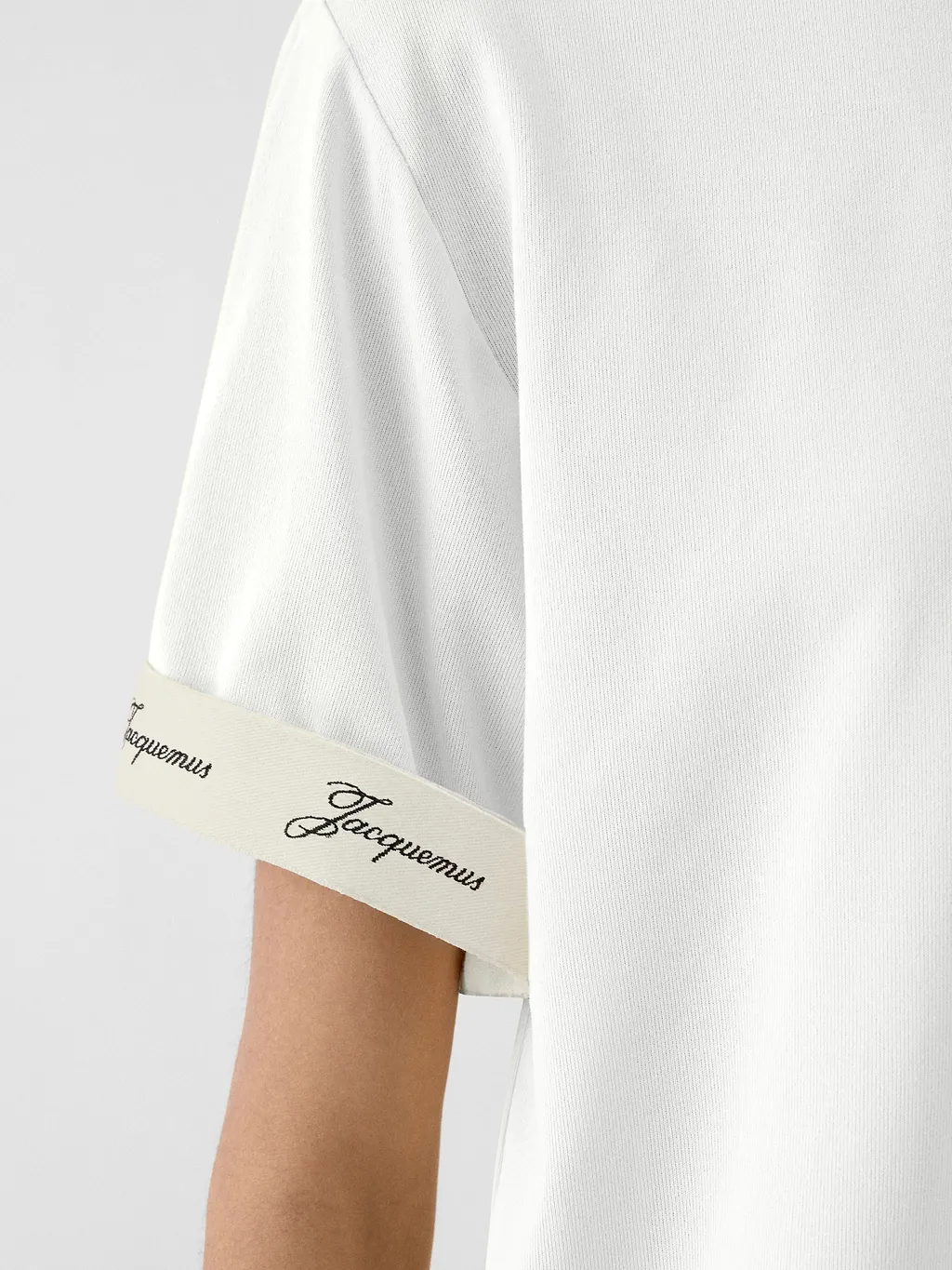 Jacquemus Round Neck Ventadou Jersey T-Shirt