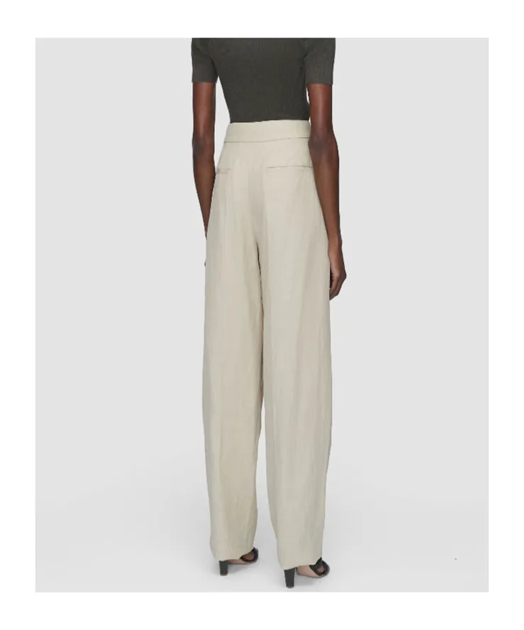 Light Linen Blend Trousers