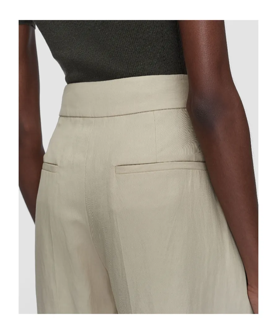 Light Linen Blend Trousers