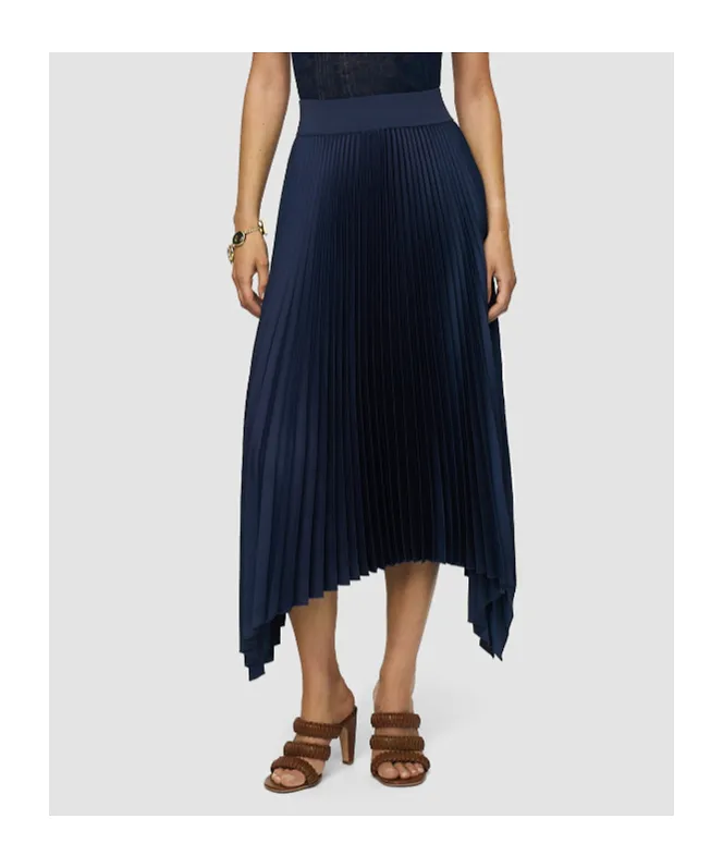 Ade Knit Weave Plissé Skirt