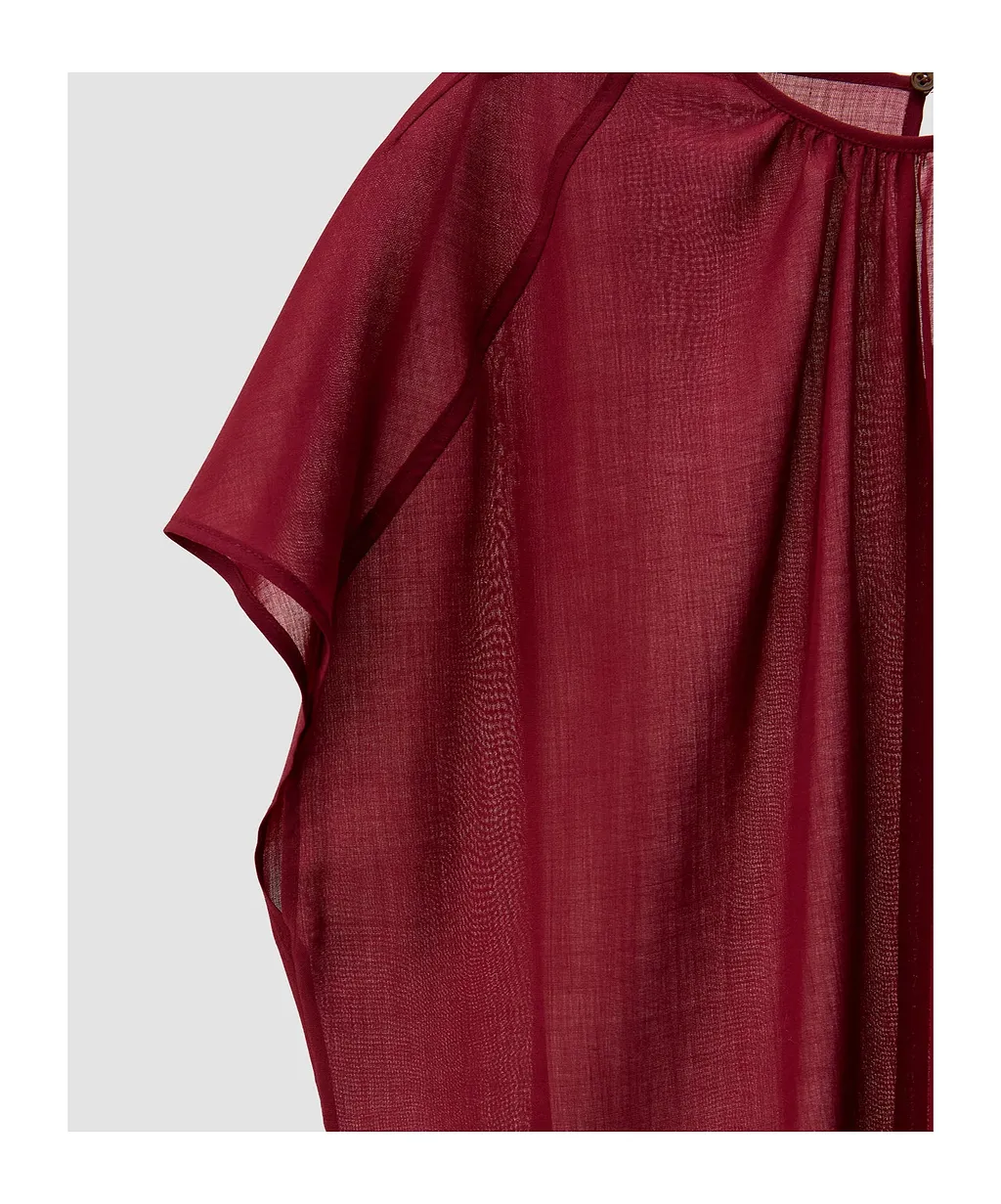 Broca Sheer Fine Wool Blouse