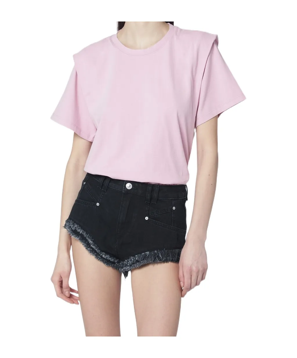 Isabel Marant Zelitos Shoulder Pad T-Shirts