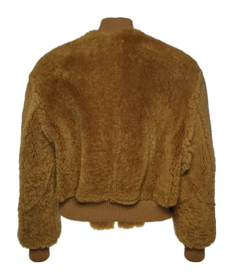Zippered Leather Jacket