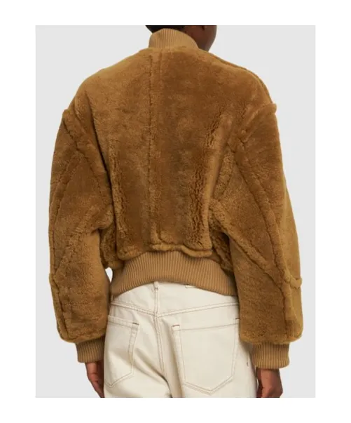 Zippered Leather Jacket