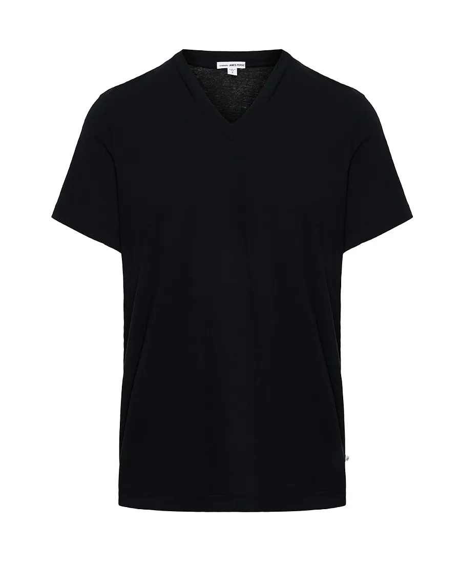 Black V-Neck T-Shirt
