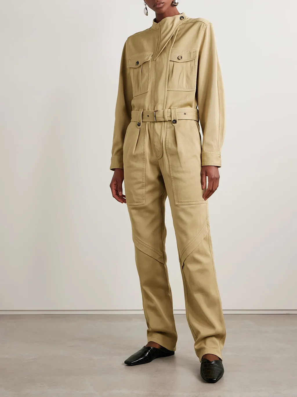 Jelica Lace-Up Jumpsuit