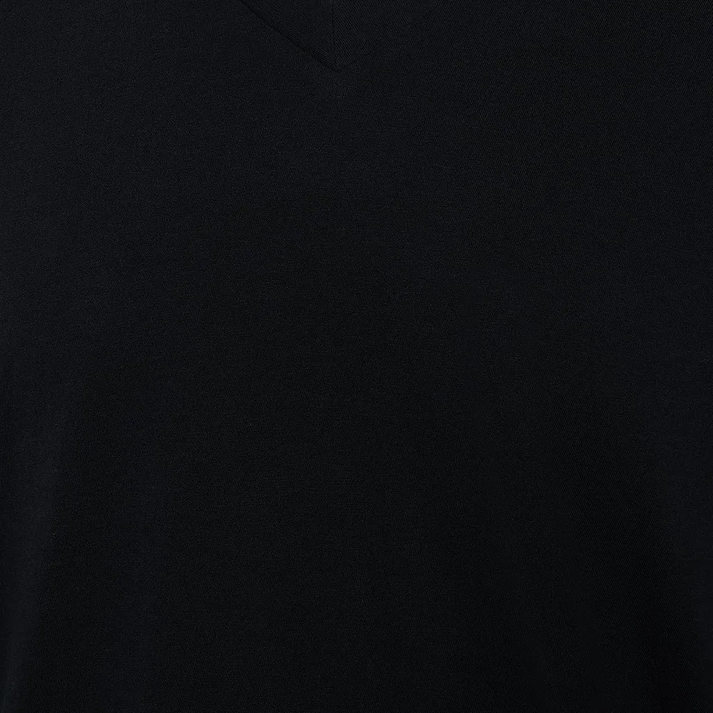 Black V-Neck T-Shirt
