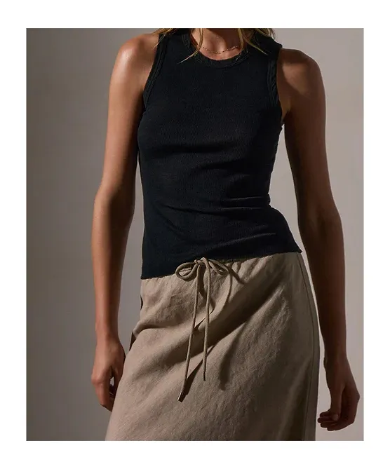James Perse Ribbed Shell Top