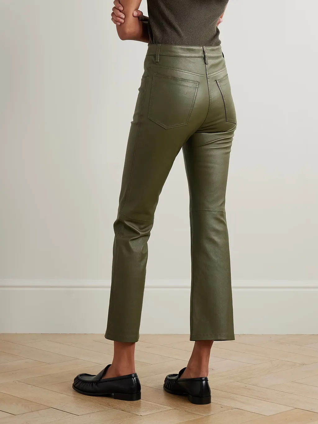 Duke Leather Casual Pants