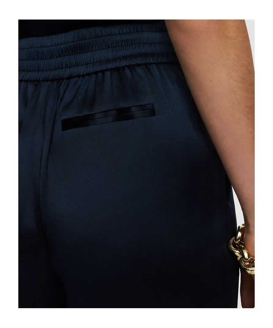 Joseph Elastic Waist Flared Pants